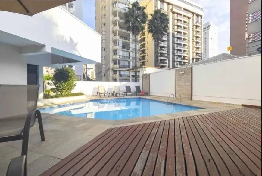 Imagem Flat Cerqueira César - 37M², 1 Dorm, 1 Vaga, Varanda, Mobiliado.