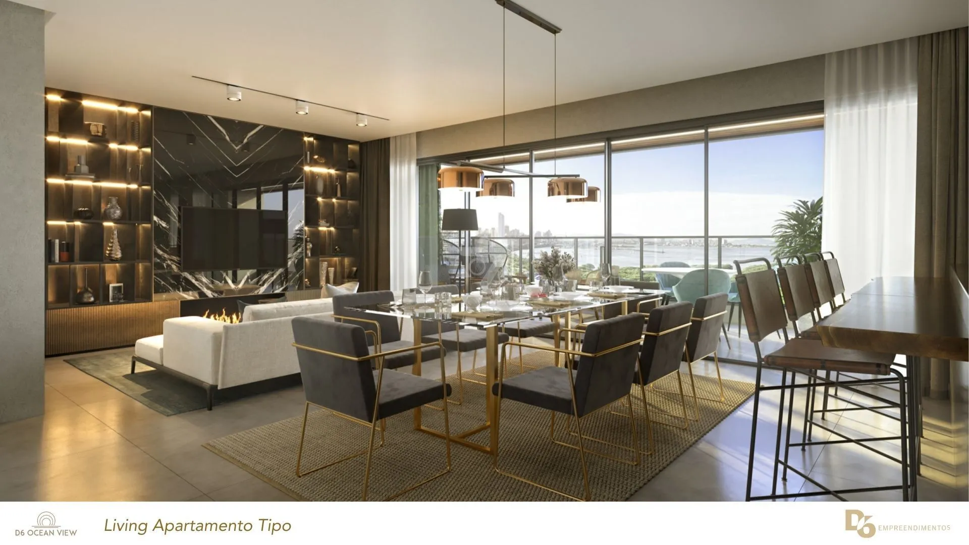Imagem D6 Ocean View - Luxo e Exclusividade em uma das Regiões Mais Valorizadas do Brasil