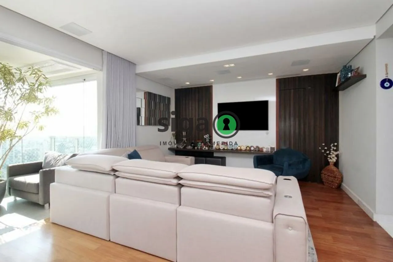 Imagem Apartamento à venda no Brooklin | 167m² | Andar alto | 3 suítes | Varanda gourmet | Alto padrão