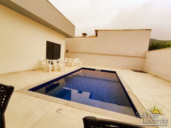 Imagem Linda Casa Térrea - 4 Suítes - Piscina - Lazer Completo no Condomínio