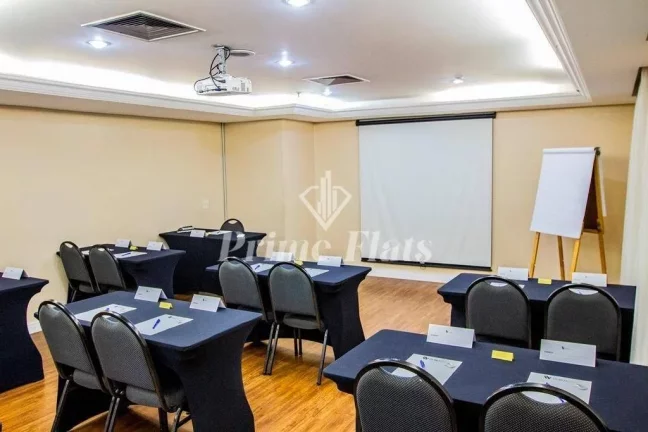 Imagem Flat disponível para venda no The World Hotels na Vila Olímpia com 30m², 1 dormitório e 1 vaga de garagem