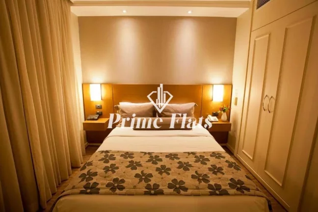 Imagem Flat disponível para venda no The World Hotels na Vila Olímpia, com 30m², 1 dormitório e 1 vaga