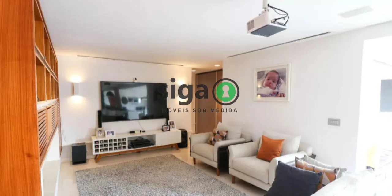 Imagem Apartamento à venda com 210m², 2 quartos e 4 vagas na Chácara Santo Antônio