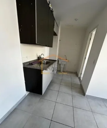 Imagem Apartamento 34m², 2 dormitórios, sendo 1 suíte, sala integrada com a cozinha, área de serviço. ...
