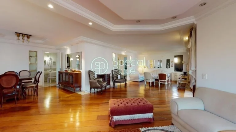 Imagem Linda cobertura duplex com 410m2. No primeiro piso, 2 belas suítes, escritório com banheiro, jardi...