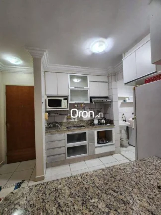 Imagem Apartamento mobiliado com 2 dormitórios à venda, 57 m² por R$ 379.800 - Setor Negrão de Lima - Goiânia/GO