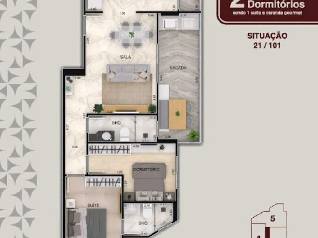 Imagem Apartamento à Venda em Vila Mirim, Praia Grande - SP