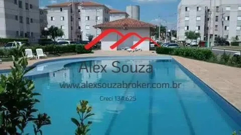 Apartamento para Venda em Sumaré, Jardim Santa Maria (Nova Veneza), 2 dormitórios, 1 banheiro, 1 vaga