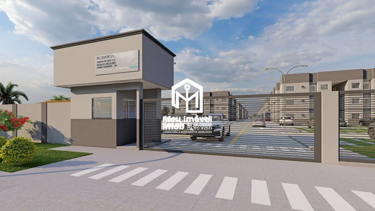 Imagem Residencial Jardins Cidade Ocidental Garden 2 Quartos 1 Vaga 61,95m² Varanda Lazer