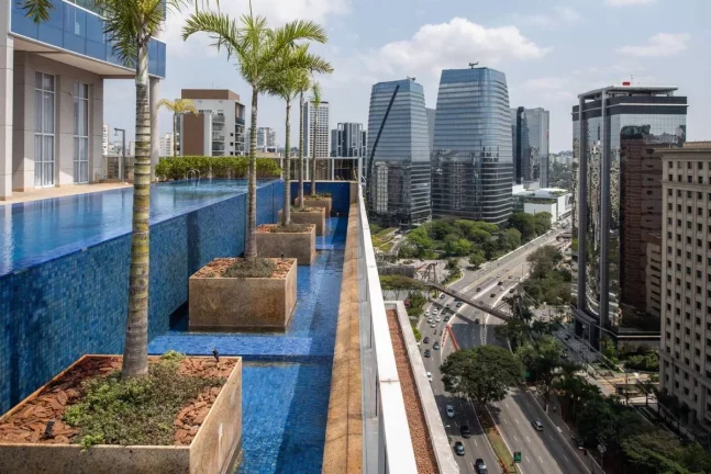 Imagem Flat disponível para venda no Horizonte JK Residencial na Vila Nova Conceição, com 80m², 2 dormitórios e 1 vaga