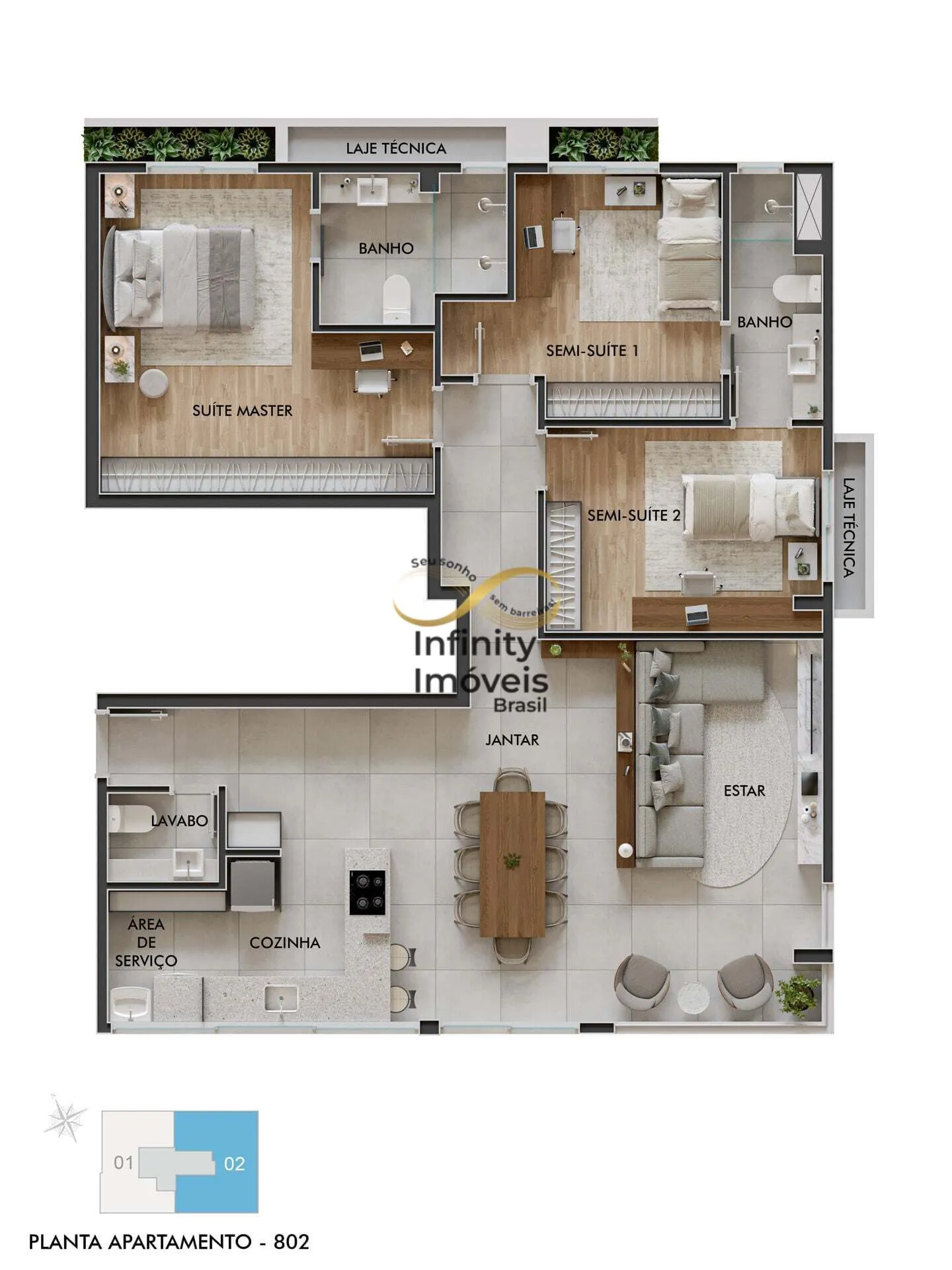 Imagem LINIA RESIDENCE - Apartamento Alto Padrão em Santa Efigênia, Belo Horizonte/MG