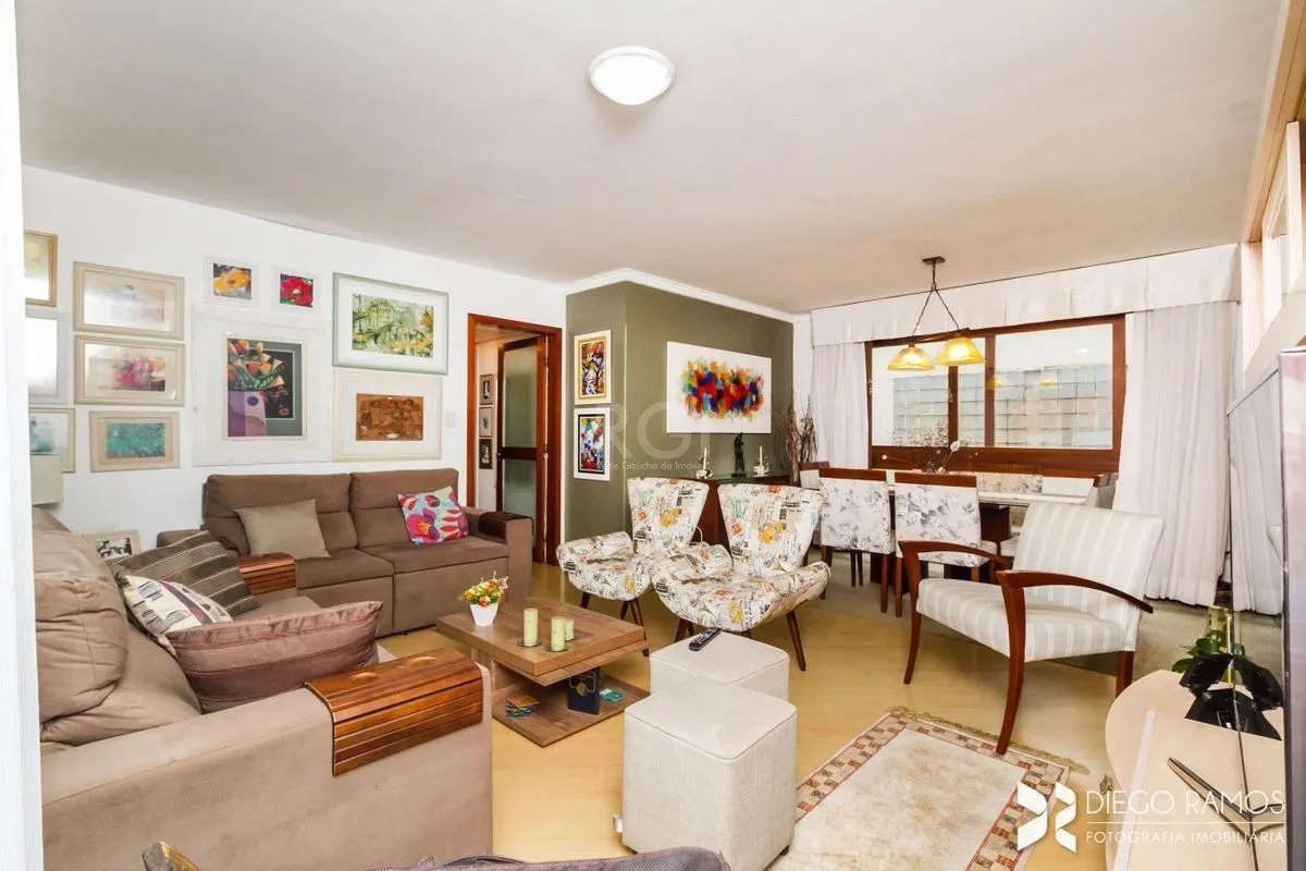 Imagem Apartamento para Venda - 111m², 3 dormitórios, sendo 1 suites, 2 vagas - Menino Deus