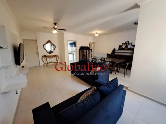 Foto do imóvel Apartamento pé na areia à venda, 3 dormitórios no José menino em Santos por R$ 580.000,00