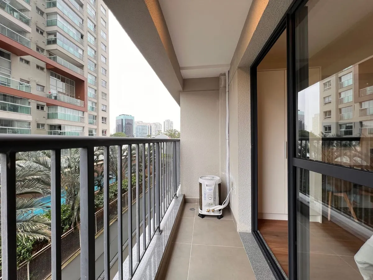 Imagem Apartamento com 1 Quarto para alugar, 24m² - Brooklin