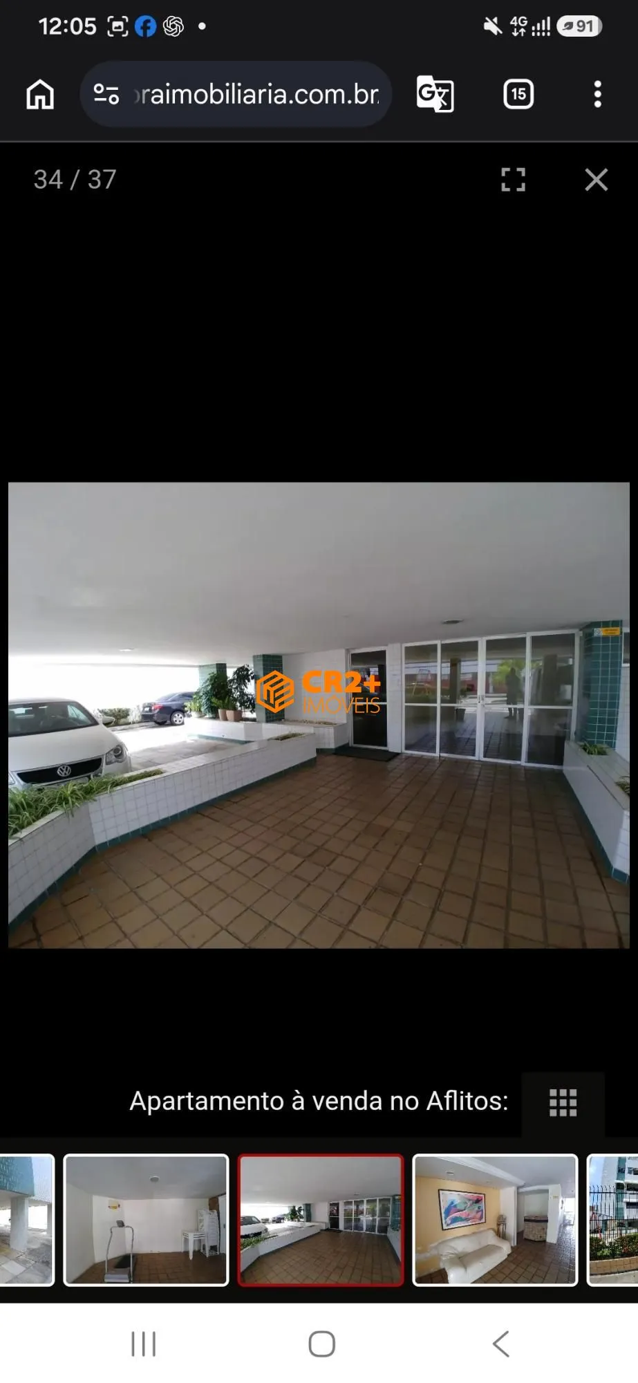 Imagem Vendo Apartamento com 77m² na Tamarineira