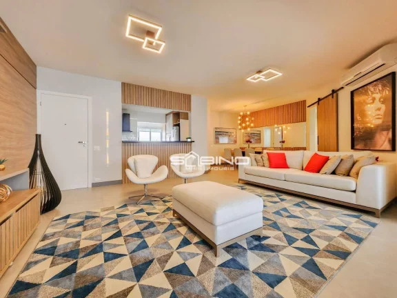 Imagem Apartamento à venda, com 5 Dormitórios 3 Suítes, 176 m² quadra de Tênis, em Riviera de São Lourenço - Bertioga SP