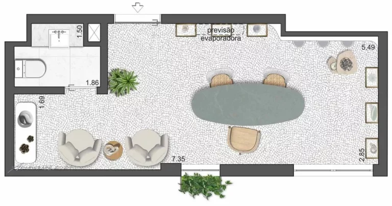 Imagem Oportunidade Única: Sala Comercial à Venda no Leblon, RJ - 26,93m², 1 Banheiro. Venha Conferir!