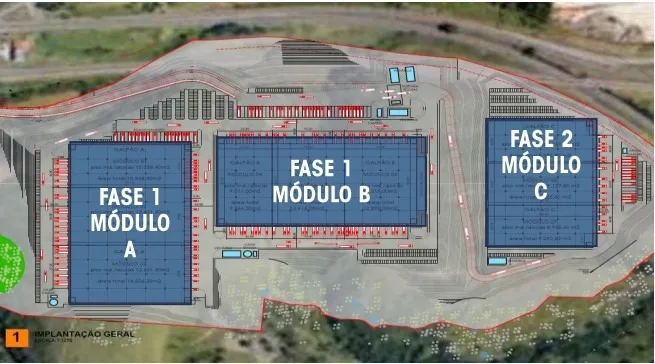 Foto do imóvel 9 Galpões com total infra estrutura, a partir de 9000m2 Betim Business Park em PETRÓPOLIS, BETIM - MG