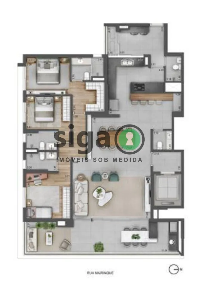 Imagem Apartamento para venda no Ibirapuera, São Paulo - SP