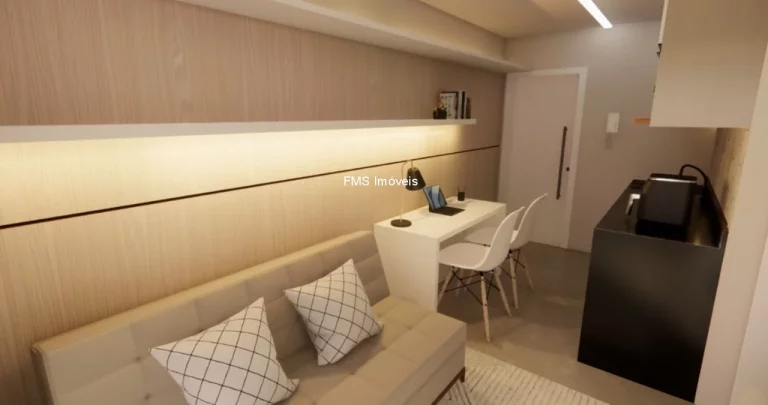 Imagem Studio mobiliado com 25m² no Sumaré.