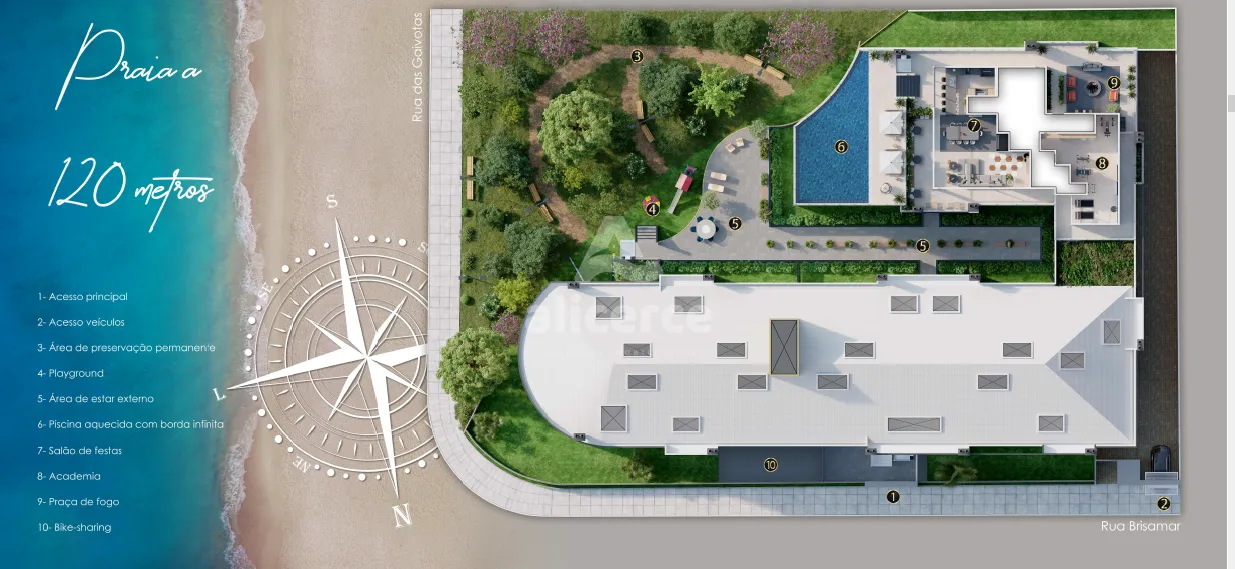 Imagem Apartamento à venda com 2 quartos 2 suítes, 68,62m² em Ingleses do Rio Vermelho Florianópolis