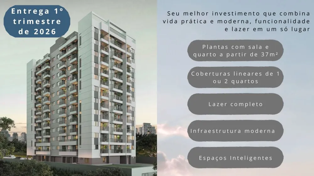 Imagem Apartamento em Lançamentos no bairro Taquara - Rio de Janeiro, RJ