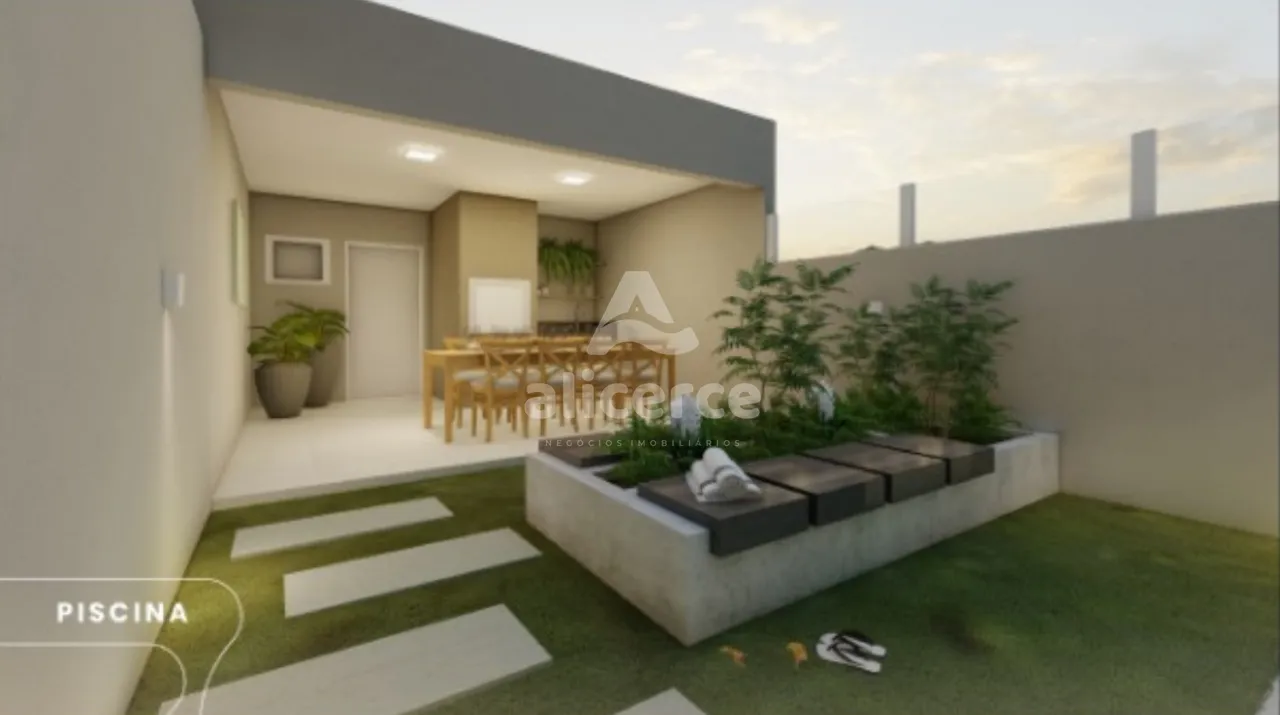 Imagem Apartamento amplo de 2 dormitórios com suíte, terraço e Hobby box em Areias - São José - SC