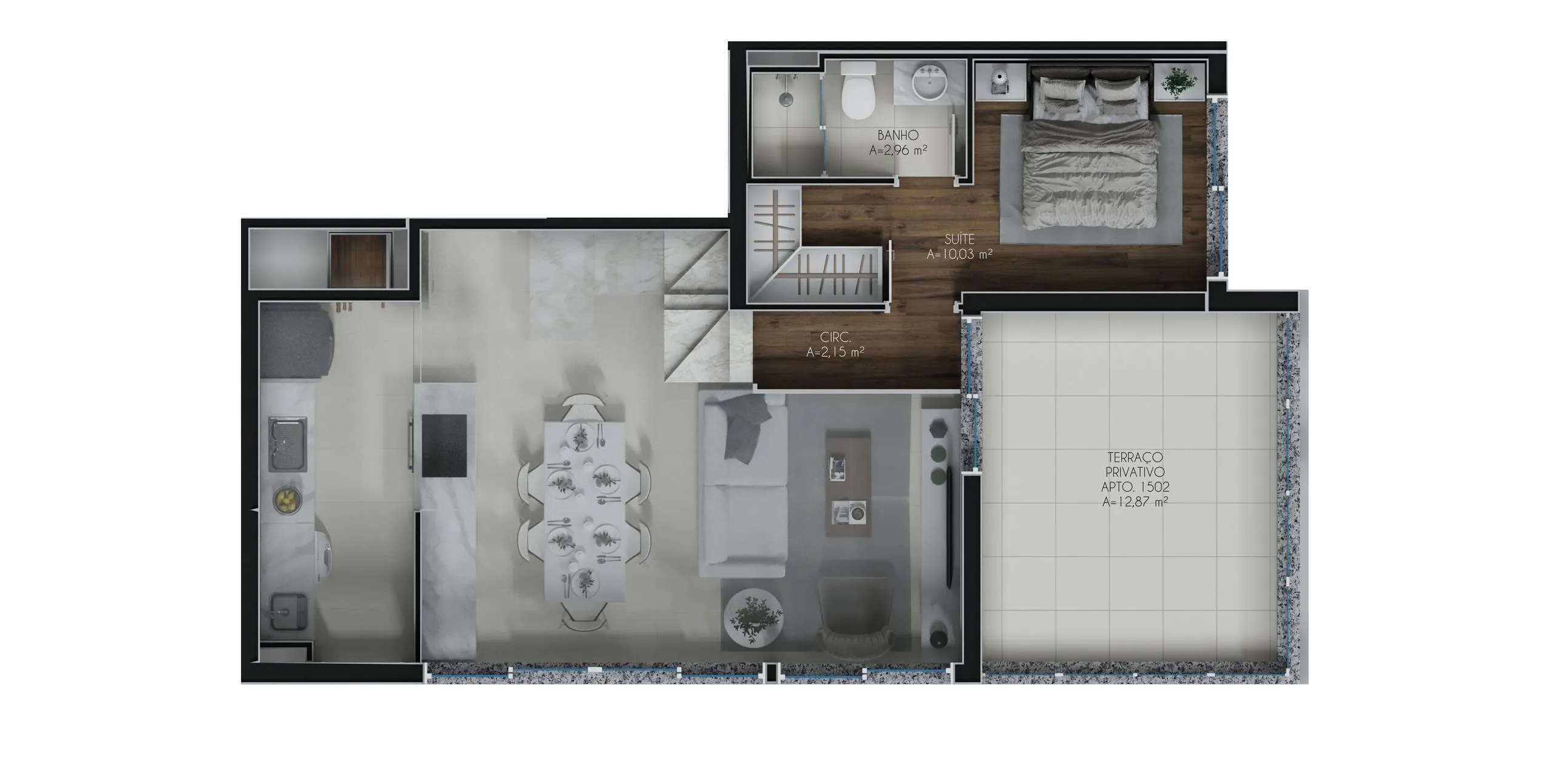 Imagem Apartamento à venda em Porto Alegre, Jardim Botânico, com 2 quartos, 79m2