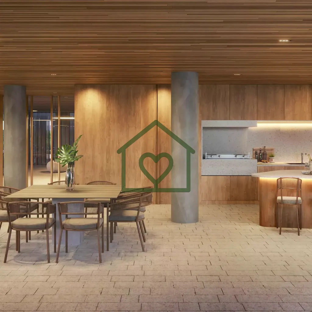 Imagem Amplo apartamento com 218 m² Privativos. 
 
São 3 Suítes, sendo uma máster. Possui Estar Íntimo...