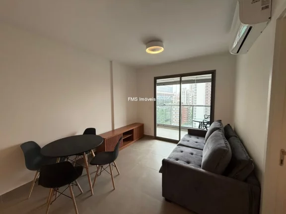 Imagem Apartamento com 1 dormitório na Avenida Indianópolis.