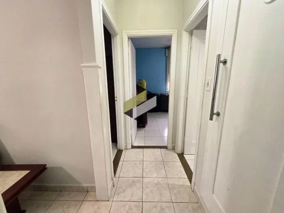 Imagem Apartamento para Venda em Santos, Vila Mathias, 2 dormitórios, 1 banheiro, 1 vaga