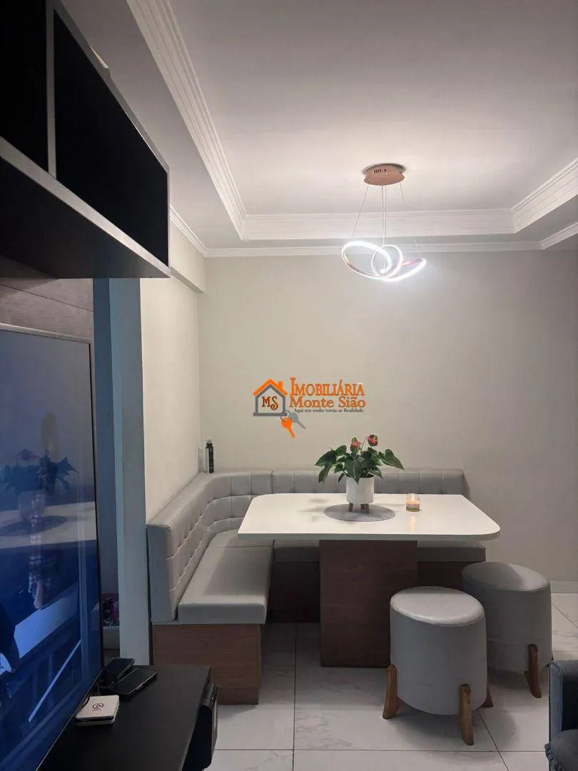 Imagem Apartamento com 2 dormitórios à venda, 47 m² por R$ 395.000,00 - Ponte Grande - Guarulhos/SP