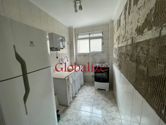 Imagem Apartamento à venda na praia,1 dormitório, Aparecida em Santos com vaga coletiva. R$425.000,00