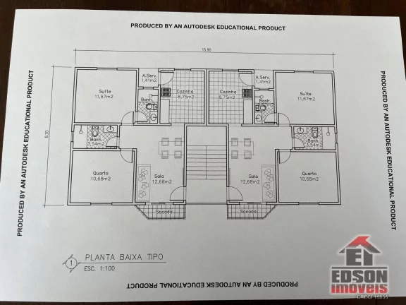 Imagem TERRENO PARA CONSTRUTORES COM VIABILIDADE PARA 24 APARTAMENTOS
