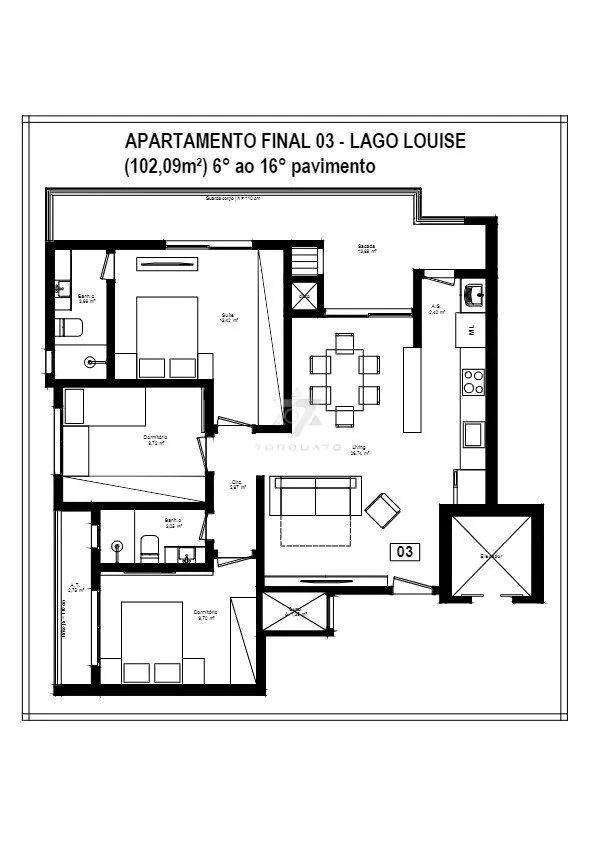 Imagem Lago Louise Residencial: Conforto e Elegância em Itajaí