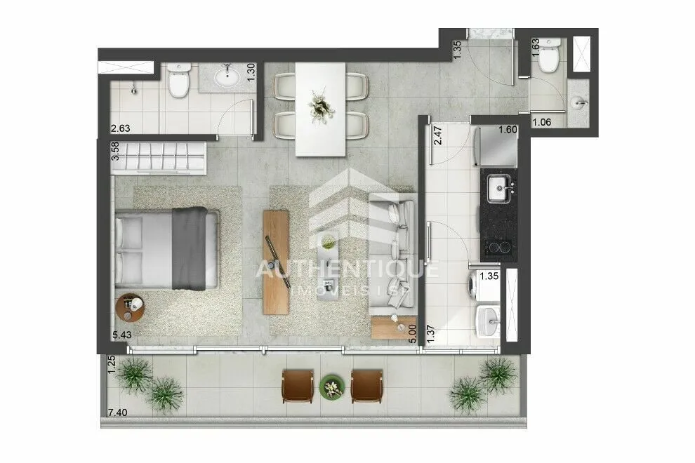 Imagem URBANITY HOME Chácara Santo Antônio - Apartamento à venda no bairro Chácara Santo Antônio - São Paulo/SP, Zona Sul