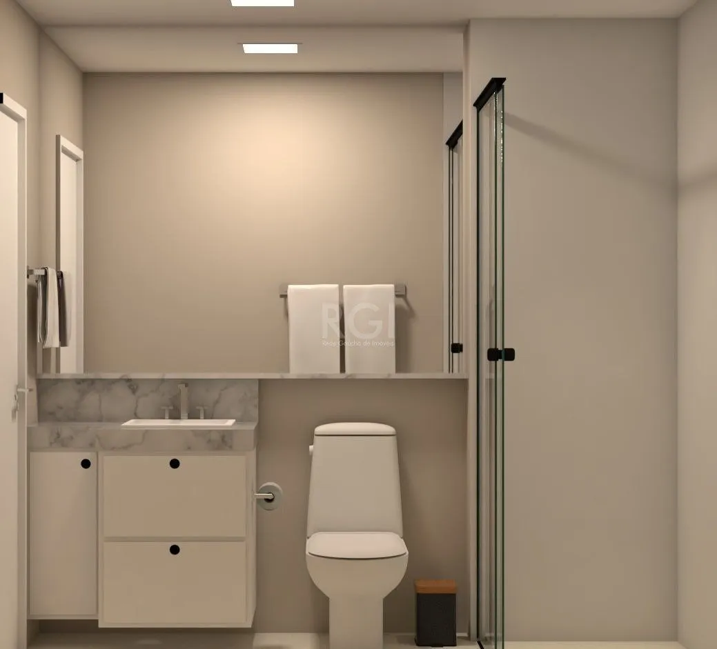 Imagem Apartamento para Venda - 59.93m², 2 dormitórios, sendo 1 suites, 1 vaga - São João