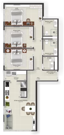 Imagem Ilha Bella - Apartamento à venda no bairro Navegantes - Capão da Canoa/RS