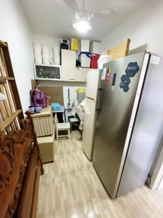 Imagem Apartamento de 2 quartos,dependência, 1 vaga - Campo Grande/Santos