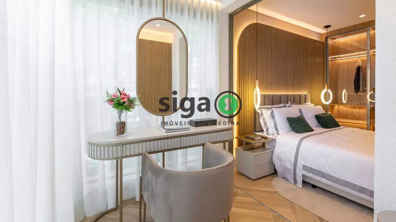 Imagem Apartamento à venda no Brooklin ? 80m², 3 quartos, 2 vagas , Quadra de Tênis!