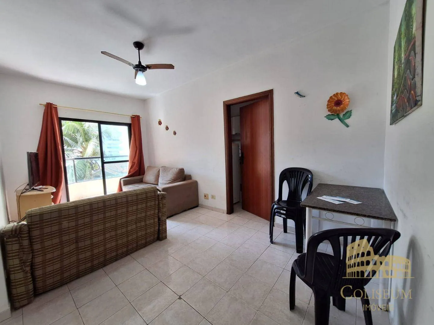 Imagem Apartamento com 1 dormitório à venda, 55 m² por R$ 300.000,00 - Vila Assunção - Praia Grande/SP