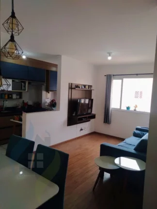 Foto do imóvel Apartamento de 2 dormitórios, 1 banheiro, 1 vaga, com 51m² em Jardim Santa Emilia, São Paulo