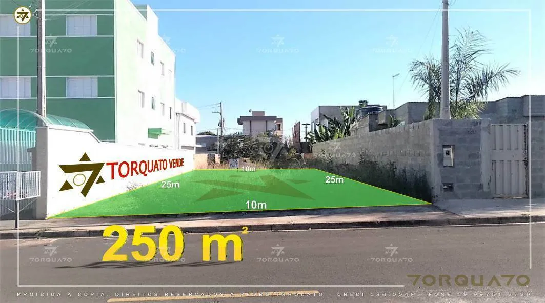 Imagem Terreno à venda no bairro Recanto da Vinci - Engenheiro Coelho/SP