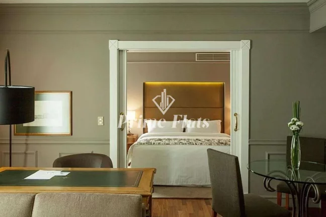 Imagem Flat disponível para venda no Gran Estanplaza Berrini, com 34m², 1 dormitório e 1 vaga