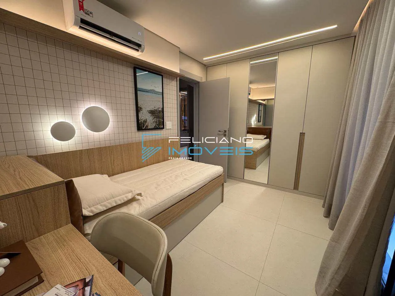 Imagem Apartamento com 2 quartos, Guilhermina, Praia Grande - R$ 1.03 mi, Cod: 6859