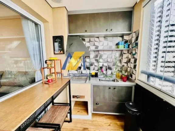 Imagem Apartamento à Venda com 80m², 2 dormitórios, 2 suítes, 1 sala e 2 vagas!!!