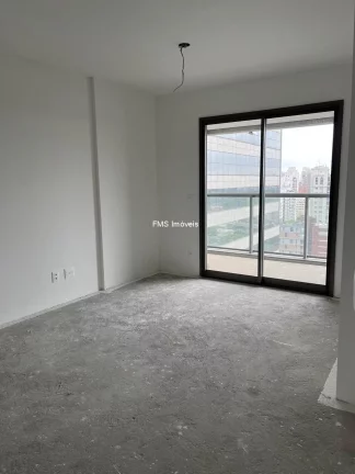 Imagem Apartamento à venda em Moema, São Paulo-SP: 1 quarto, 1 banheiro, 1 vaga de garagem e 45m² de área!