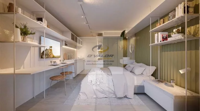 Imagem Vendo Flats de 20 m² a 23 m², no Jardim Oceania