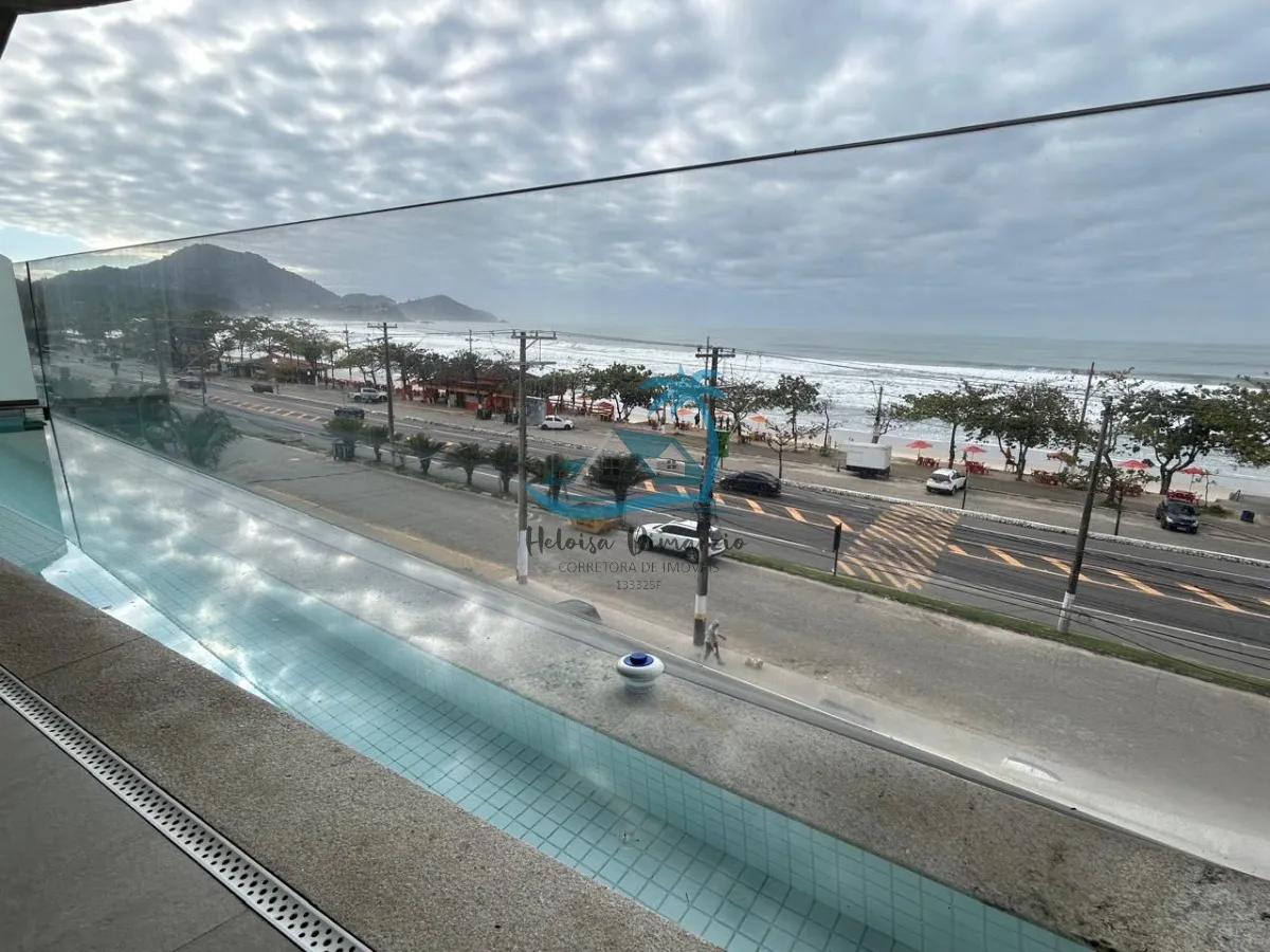 Foto do imóvel Maravilhoso apartamento frente mar com piscina privativa na varanda, na Praia Grande, em Ubatuba