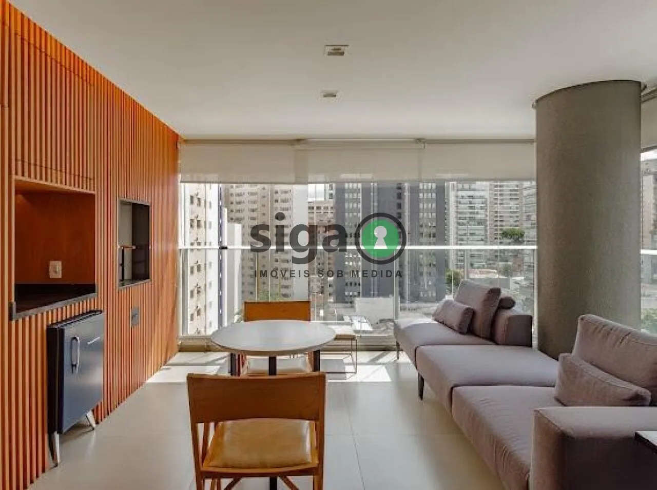 Foto do imóvel Lindo apartamento em Pinheiros com 1 quarto, 1 vaga , Mobiliado, à venda , imperdível!